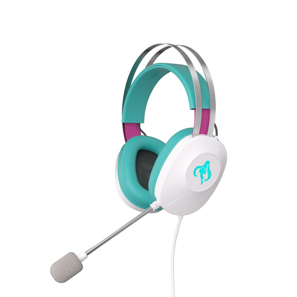 TUF Gaming H1 Gen II Hatsune Miku限定版電競耳機